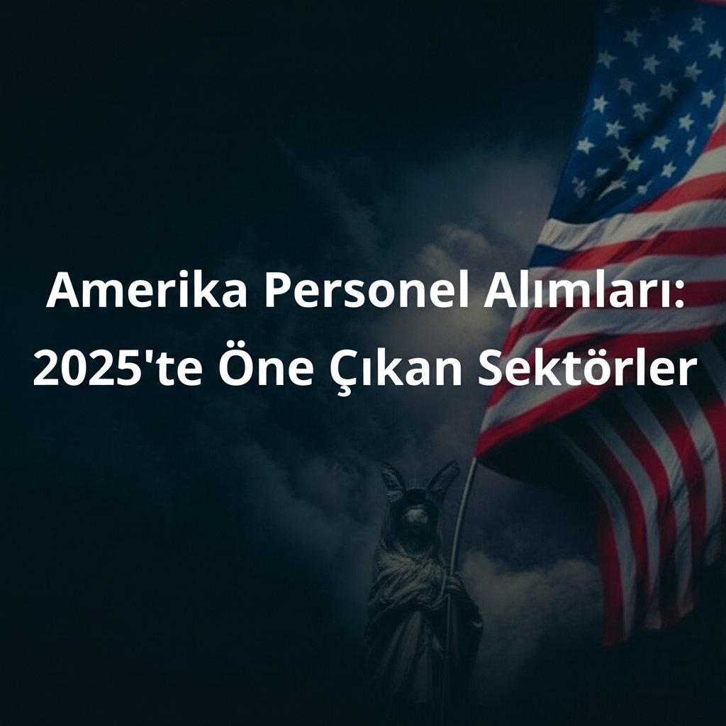 Amerika Personel Alımları: 2025'te Öne Çıkan Sektörler