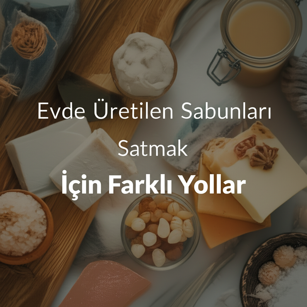 Evde Üretilen Sabunları Satmak İçin Farklı Yollar