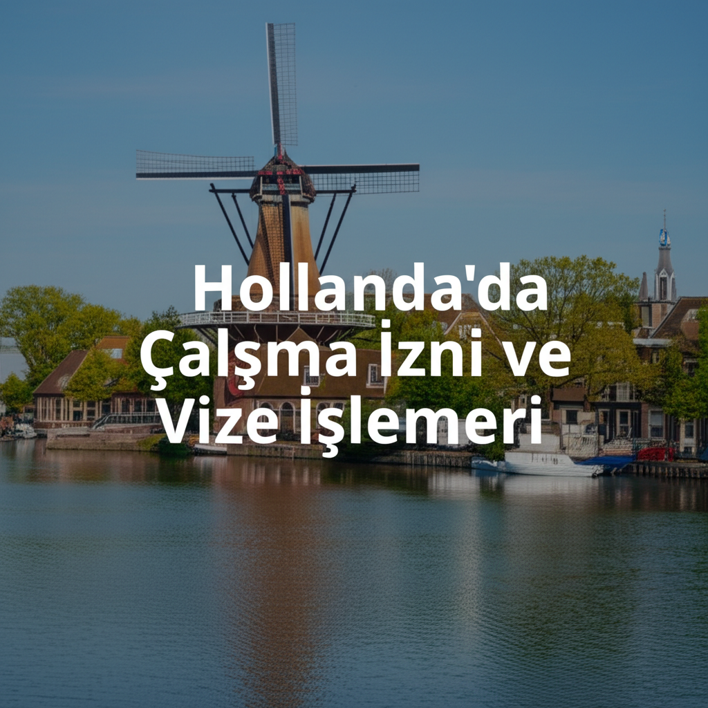Hollanda'da Çalışma İzni ve Vize İşlemleri