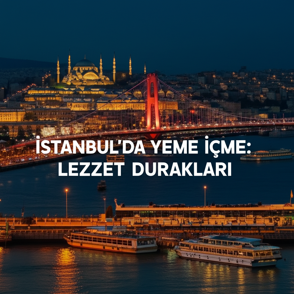 İstanbul'da Yeme İçme: Lezzet Durakları
