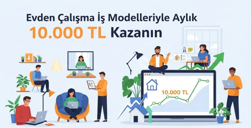 Evden Çalışarak Aylık 10.000 TL Kazandıran İş Modelleri Evden Çalışarak Aylık 10.000 TL Kazandıran İş Modelleri