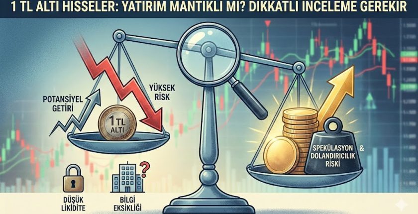 1 TL altı hisseler yatırım için mantıklı mı? 1 TL altı hisseler yatırım için mantıklı mı?