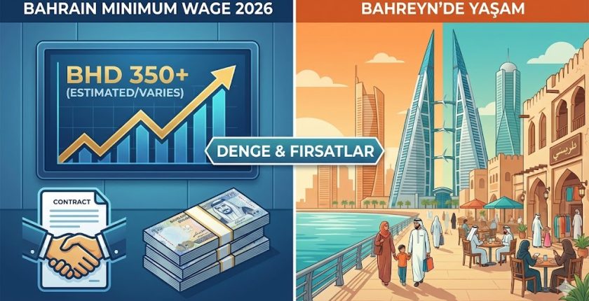 Bahreyn Asgari Ücret 2026 – Petrol Ülkesi