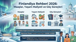 Finlandiya Asgari Ücret 2026 – Finlandiya Yaşam Maliyeti