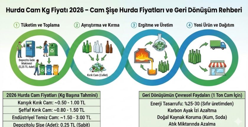 Hurda Cam Kg Fiyatı 2026 – Cam Şişe Hurda Fiyatları