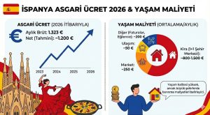İspanya Asgari Ücret 2026 – Yaşam Maliyeti