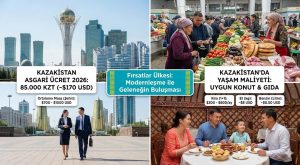 Kazakistan Asgari Ücret 2026 – Kazakistan’da Yaşam