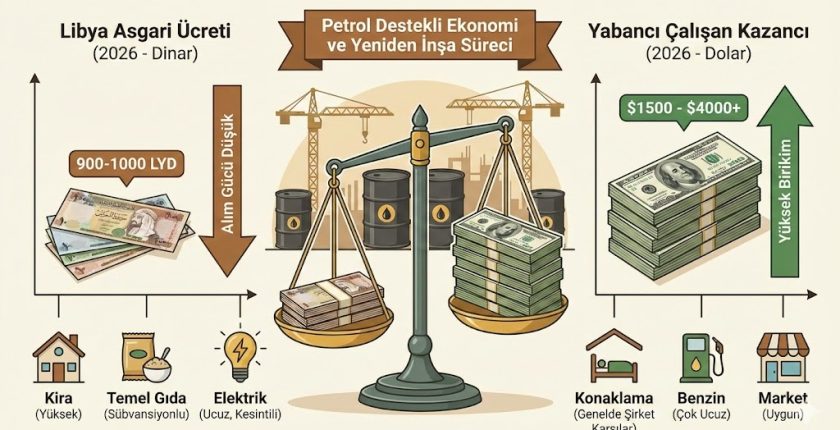Libya Asgari Ücret 2026 – Yaşam Maliyeti Libya Asgari Ücret 2026 – Yaşam Maliyeti