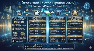Özbekistan Telefon Fiyatları 2026 – Özbekistan iPhone Fiyatları