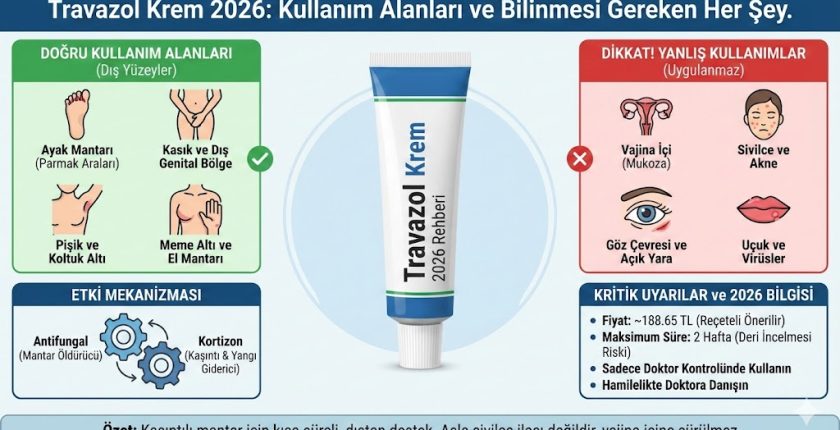 Travazol Krem Fiyat 2026 – Nereye Sürülür?