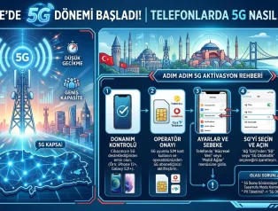 Türkiye’de 5G Dönemi Resmen Başladı! Telefonlarda 5G Nasıl Açılır? Sorunlar ve Çözümleri